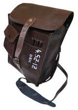 DRK Ledertasche  Bag Leather Deutsch Braun Tasche Medic B