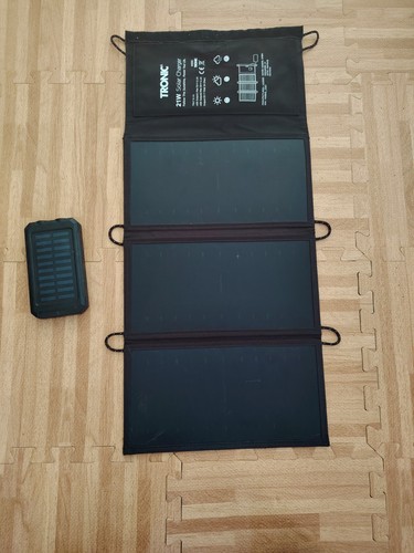 Faltbares outdoor solarpanel - faltbares, +