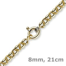 8mm bracelet bangle pea chain