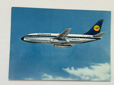Postkarte Lufthansa Flugzeug