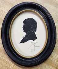 Signed Antique Silhouette