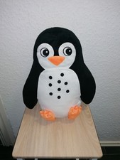Pinguin Kuscheltier XXL Kissen 50cm + 3 weitere Kuscheltiere 