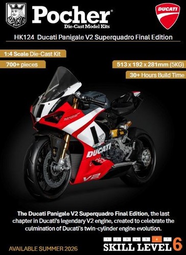 Pocher hk124 preorder ducati - pocher,