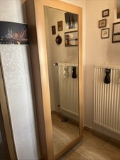 Schuhschrank Buche mit Spiegel Dielenschrank Schuhaufbewahrung