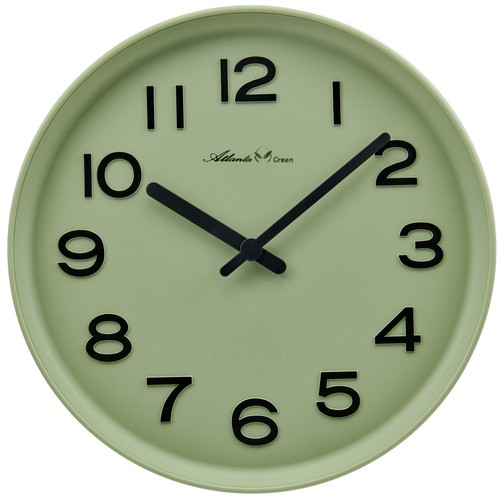 Atlanta green wanduhr - atlanta,