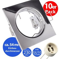 10 Pack LED Einbaustrahler