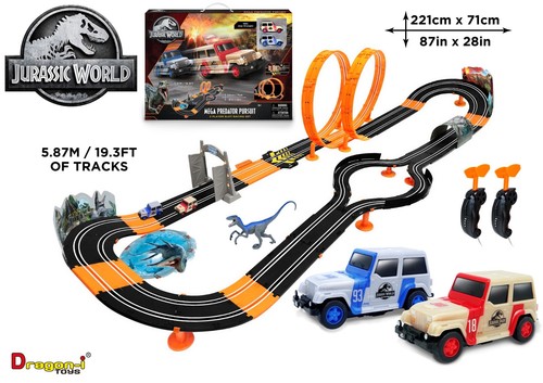 Jurassic world elektro slotcar - world,
