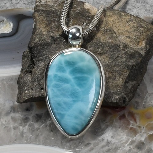 Larimar anhänger 925er - anhänger,,