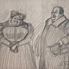 Theodor Grätz Ehepaar Humor