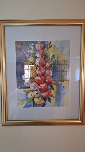 Wandbild aquarell 56x46cm - aquarell, im