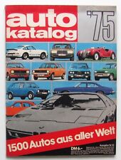 Auto Katalog von AMS    1975   -  Nr.  18