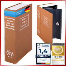 Buchtresor XL Buchsafe - Bücher-Safe & Buch-Tresor Geldkassette Geheimversteck