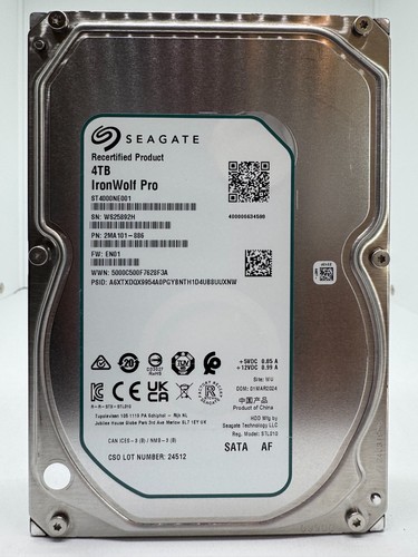 Seagate ironwolf pro - ironwolf, hdd