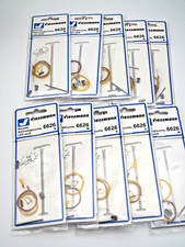 Viessmann 6626 Spur N 10 Stück. Bausatz Bahnsteigleuchte, LED weiß. Neu-OVP