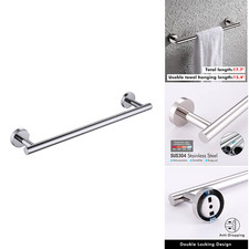 Badetuchhalter Edelstahl 45 cm