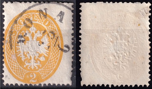 österreich 1863 gelbe - Österreich,