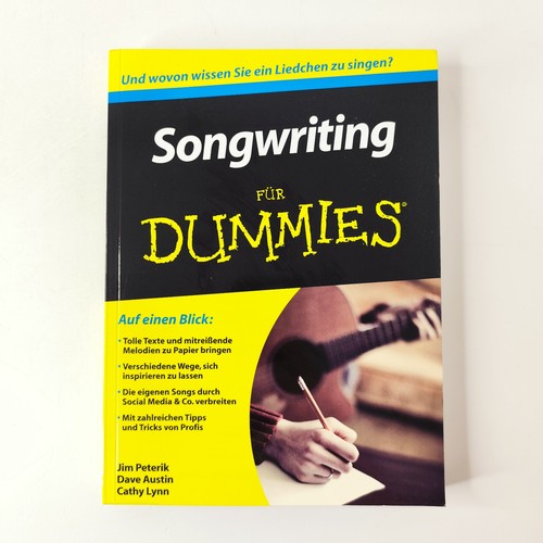 Songwriting für dummies - songwriting,
