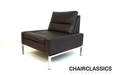 Wilkhahn Serie 800 Ledersessel von Hans Peter Piel