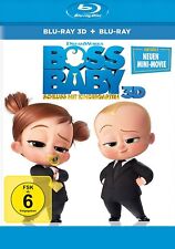 The Boss Baby 2 - Schluss mit Kindergarten 3D+2D # 2-BLU-RAY-NEU
