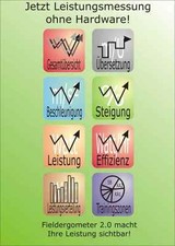 Leistungs Messung für Polar Uhren S720 S625x S725. AXN