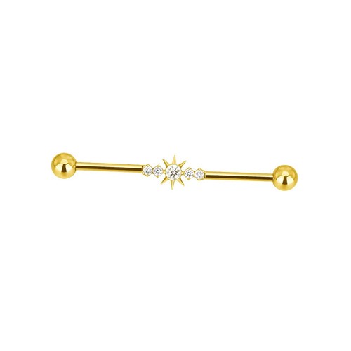 Titan gold industrial piercing - industrial,