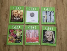 16 GEO Zeitschriften, 1980er