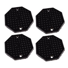 Car 4pcs Octagon Rubber Heavy