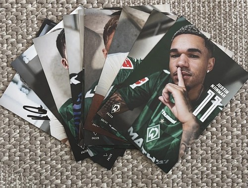 Autogrammkarten werder bremen - autogrammkarten,