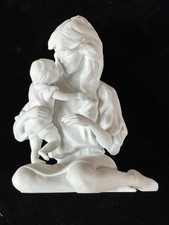 Porzellan Figur Kaiser Mutter mit Kind Mother and Child Heike Landherr limitiert
