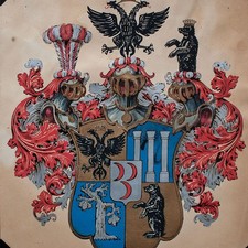 Heraldik Wappen Doppeladler