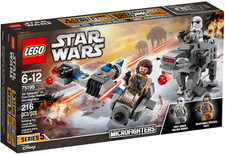 LEGO 75195 Ski Speeder vs. First Order Walker Microfighters, Neu und OVP