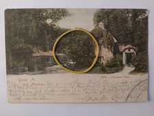 AK _Gruss aus Muskau O.L._Park_Englisches Haus_Oberlausitz_Görlitz_gel. 1900