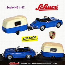 Porsche 356 Cabrio mit Hymer