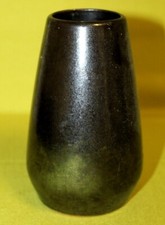 DDR Keramik Vasen Vase Blumen Blumenvase Handarbeit getöpfert VEB Anthrazit 