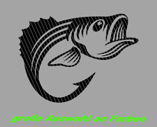 FISCH SKELETT Aufkleber Oil