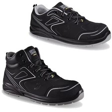 Arbeitsschuhe S3 ESD Sicherheitsschuhe Schutzschuhe Bauschuhe Schwarz Gr.36 - 48