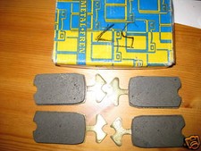 FRONT BRAKE PADS - FITS