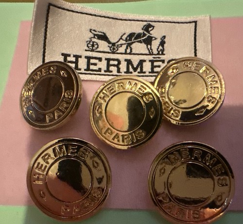 Gold hermes knöpfe - 5,