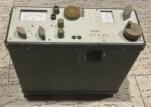 Rft stv 401 - rft, mikrovoltmeter