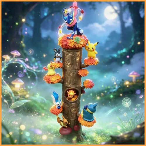 Pokémon figuren baumstumpf - pokémon,