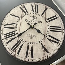 Wanduhr Kensington Station London Vintage Uhr Dekoration DEPOT