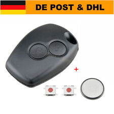 Schlüssel Ersatz 2 Tasten Gehäuse für Renault Twingo Kangoo Modus Trafic Master