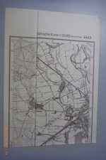 Messtischblatt Nr.4443 Torgau