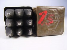 Antike Schlagzahlen Oldtimer Rahmennummer 1,5mm (1)