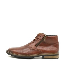 Rieker Herren -Boot Stiefel Braun Leder Knöchelhoch Boots Stiefeletten EU 43