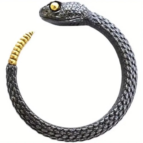 Rassel schlange offener ring - schlange,