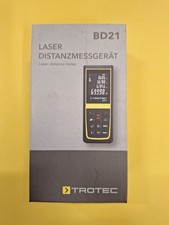 Trotec BD21 Laser Entfernungsmesser (Reichweite bis 70 m) Gerät Ist Neuwertig 
