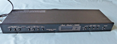 Fisher program timer - program, /