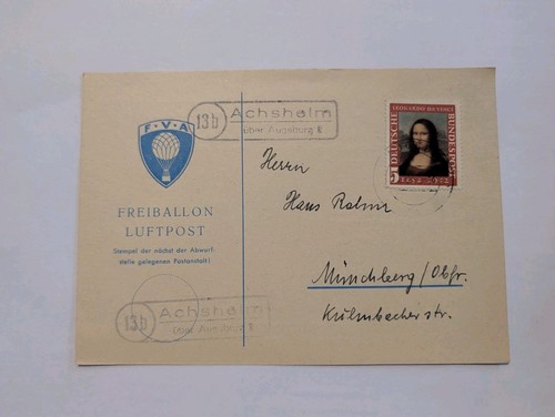 Bund 148 mona lisa beleg - nr.,
