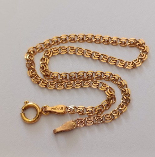 Armband geldgold 14k - 585, echt